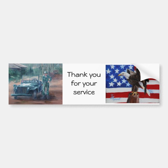 Koreanischer Kriegs-Held-Autoaufkleber Autoaufkleber (Vorne)