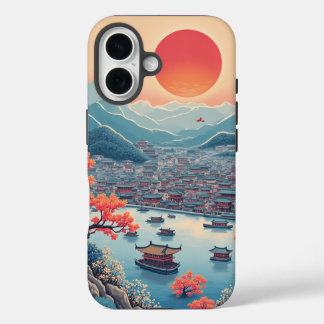 Koreanischer Landschaftsmaler-Gehäuse iPhone 16 Hülle