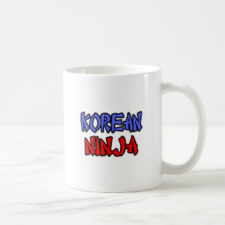 Koreanischer Ninja Kaffeetasse
