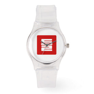 Koreanischer Nummer 2 Zwei 둘 【Dul】 Hangul Armbanduhr