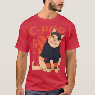 koreanischer Pop Cat parody, koreanischer Junge T-Shirt