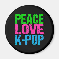 Koreanischer Pop Music Peace Liebe K-Pop