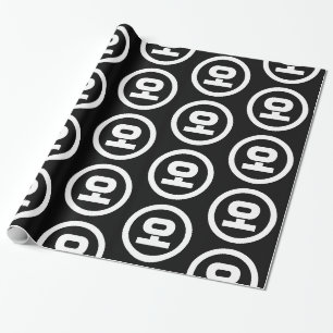 Koreanischer Sino Nummer 5 fünf 오 【O】 Hangul Geschenkpapier