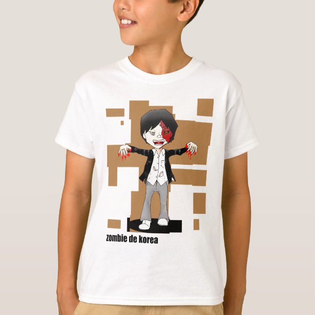 Koreanischer Zombie T-Shirt (Vorderseite)