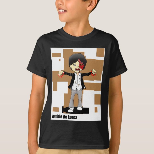 Koreanischer Zombie T-Shirt (Vorderseite)