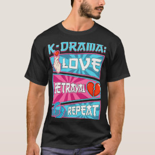 Koreanisches Drama für Frauen Kdrama Fashion Niedl T-Shirt