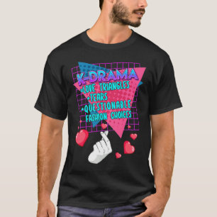 Koreanisches Drama für Frauen Kdrama Fashion Niedl T-Shirt