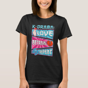 Koreanisches Drama für Frauen Kdrama Fashion Niedl T-Shirt