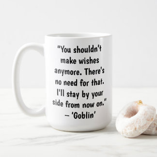 Koreanisches Drama Goblin Liebeszitate Kaffeetasse