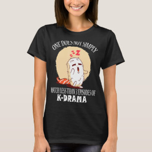 Koreanisches Drama Kdrama Finger Heart Design T-Shirt