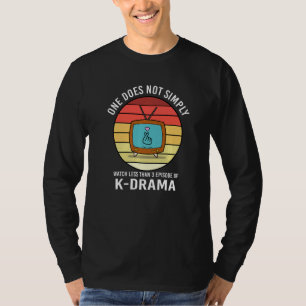 Koreanisches Drama Kdrama Fingerherz Angehalten 2 T-Shirt