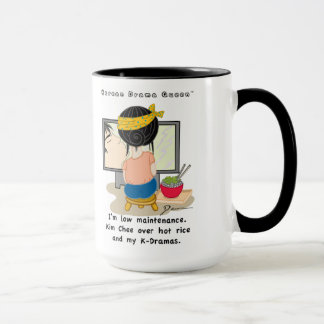 Koreanisches Drama Queen™ eingebrannt Tasse -