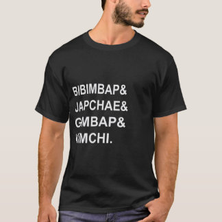 Koreanisches Essen T-Shirt