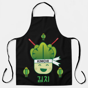 Koreanisches Kimich Gesundes Kohl Essen Probiotika Schürze