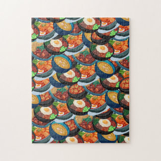 Koreanisches Lebensmittelpuzzle