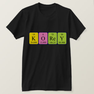 Koreanisches Periodisches Shirt