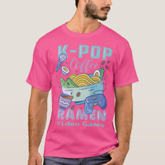 Koreanisches Poo-Musik-Kaffeehaus und Videospiele  T-Shirt