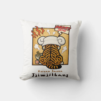 Koreanisches Sauna-Jjimjilbang-Tiger Kissen