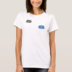 Koreanisches Slang Chat-Bubble ㅇ ㅋ OK T-Shirt