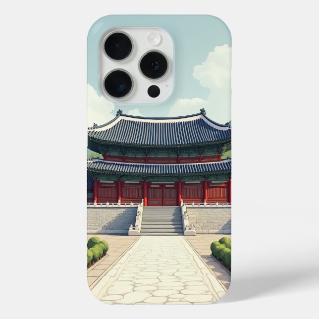 Koreas Palast in meinem Fall Case-Mate iPhone Hülle (Rückseite)