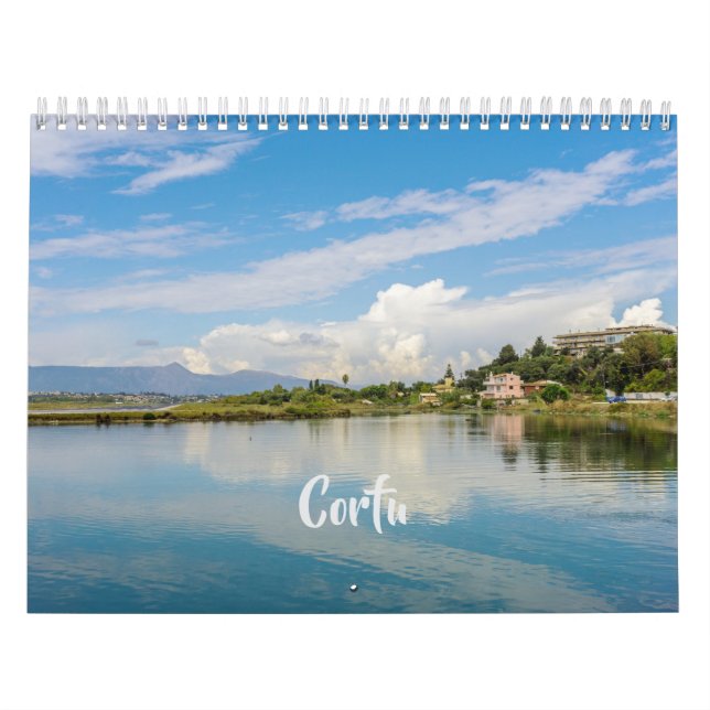 Korfu - Aussicht auf die Insel Kalender (Titelbild)