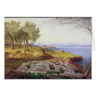 Korfu von der Besteigung, c.1856-64 (Öl auf