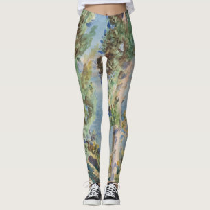 Korfu-Zypressen von John Singer Sargent Leggings