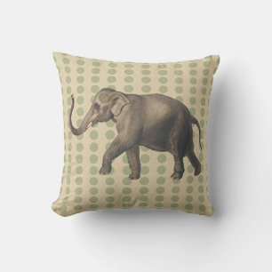Koriander Spice Moods Punkte mit Elefant Kissen