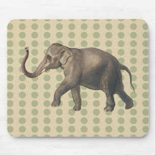 Koriander Spice Moods Punkte mit Elefant Mousepad