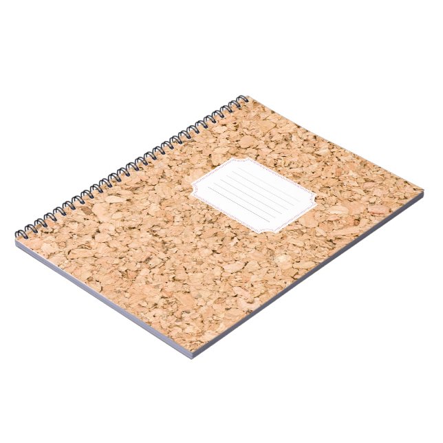 Korkeiche Notizblock (Linke Seite)