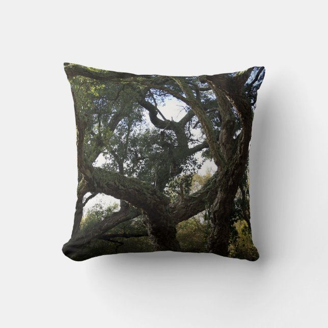 Korkeiche oder Baum von des Korks, des eleganten Kissen (Vorderseite)