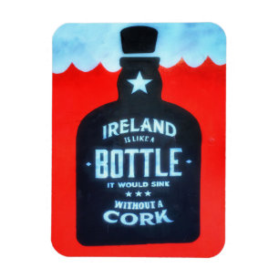 Korken, Irland-Magnet Magnet