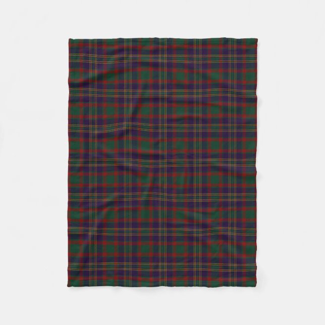 Korken-Landkreis-IrenTartan Fleecedecke (Vorderseite)