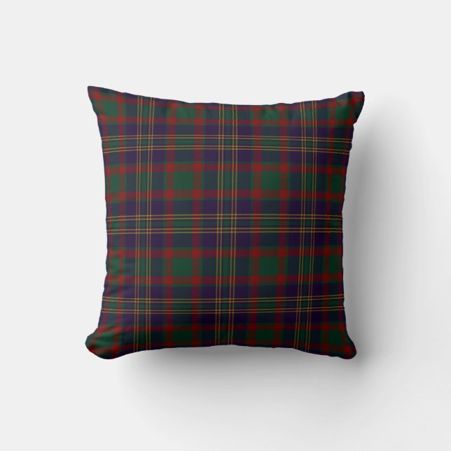 Korken-Landkreis-IrenTartan Kissen (Vorderseite)