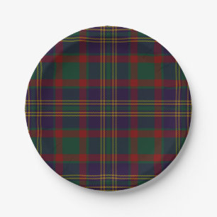 Korken-Landkreis-IrenTartan Pappteller