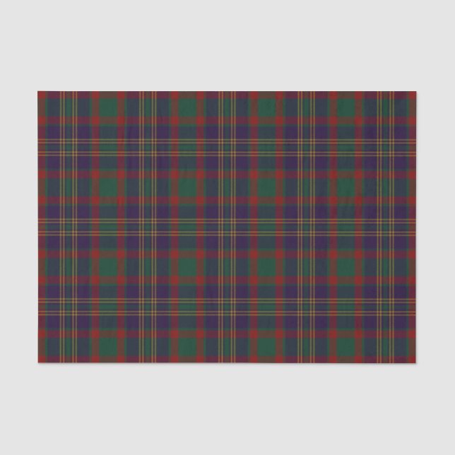 Korken-Landkreis-IrenTartan Seidenpapier (Vorderseite)