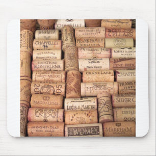 Korken mit Absicht Mousepad