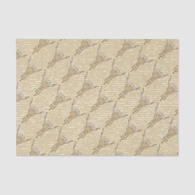 Korkenzieher Seidenpapier (Vorderseite)