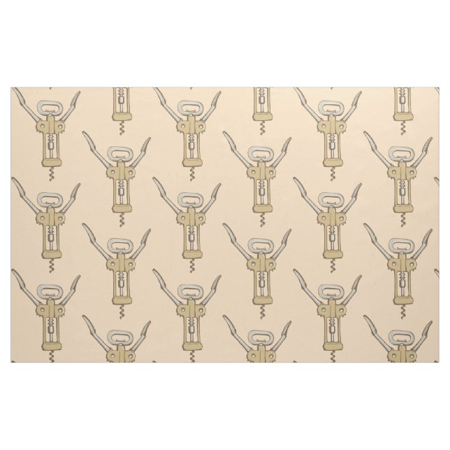 Korkenzieher Stoff (Fat Quarter (45,7 x 55,9 cm))