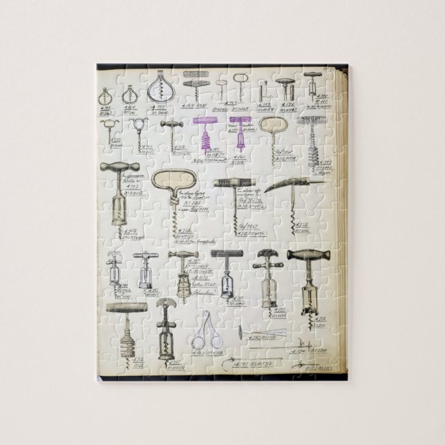 Korkenzieher, von einem Geschäftskatalog der (Vertikal)