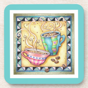 KORKRÜCKSEITEN UNTERSETZER - COOLE SACHE! KAFFEESC