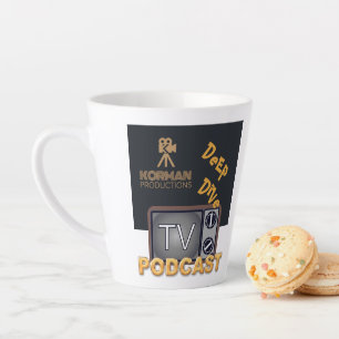 Korman Productions Deep Dive TV Podcast Milchtasse