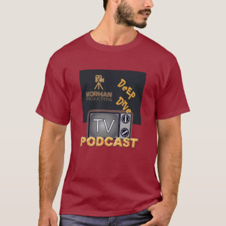 Korman Productions Deep Dive TV Podcast T-Shirt