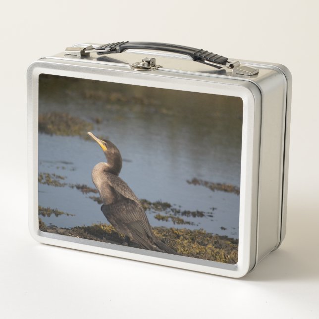 Kormoran Metall Brotdose (Vorderseite)