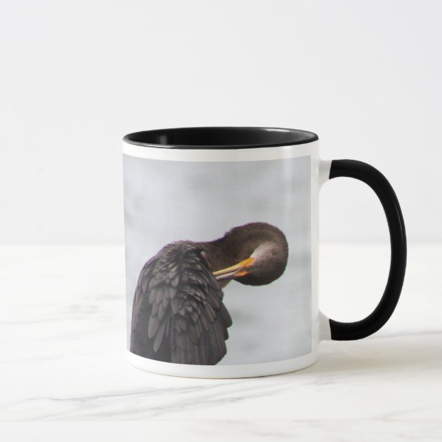 Kormoran-Vogel-Tasse Tasse (Rechts)