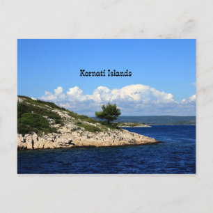 Kornati-Inseln, Kroatien Postkarte