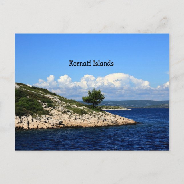 Kornati-Inseln, Kroatien Postkarte (Vorderseite)