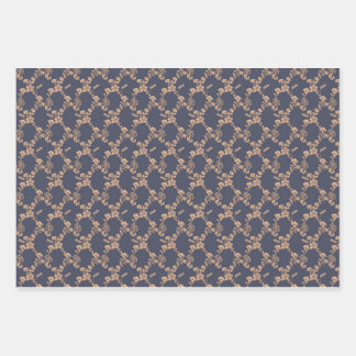 Kornblume Gitterwaschpapier Geschenkpapier Set