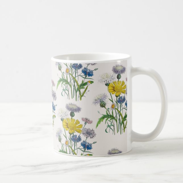 Kornblumen-Tasse Kaffeetasse (Rechts)