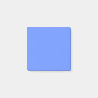 Kornblumenblau einfarbig post-it klebezettel
